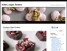 Tablet Screenshot of buttersugarflowers.com